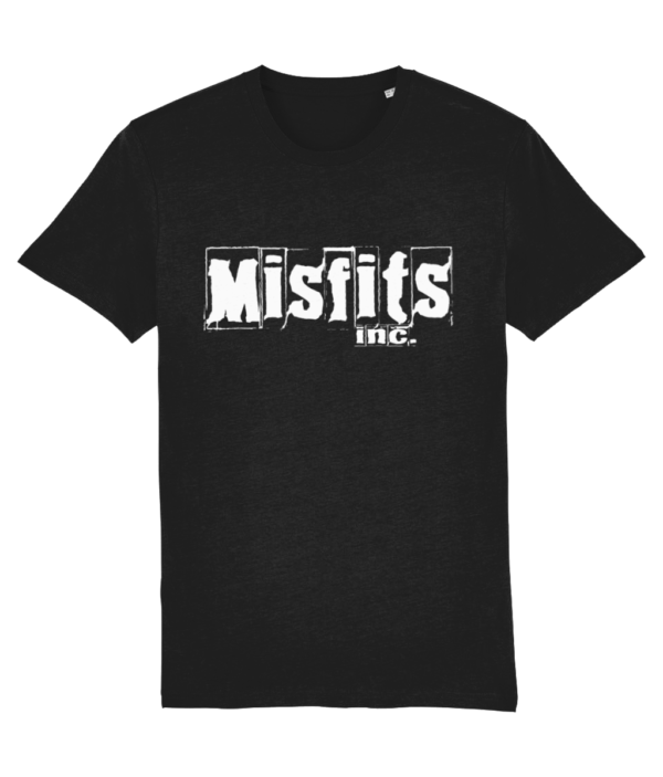 Misfits T-shits White Logo Graphic Mens Womens Grunge Aesthetic Clothing UK Alternative Punk Fashion Wicked Attitude