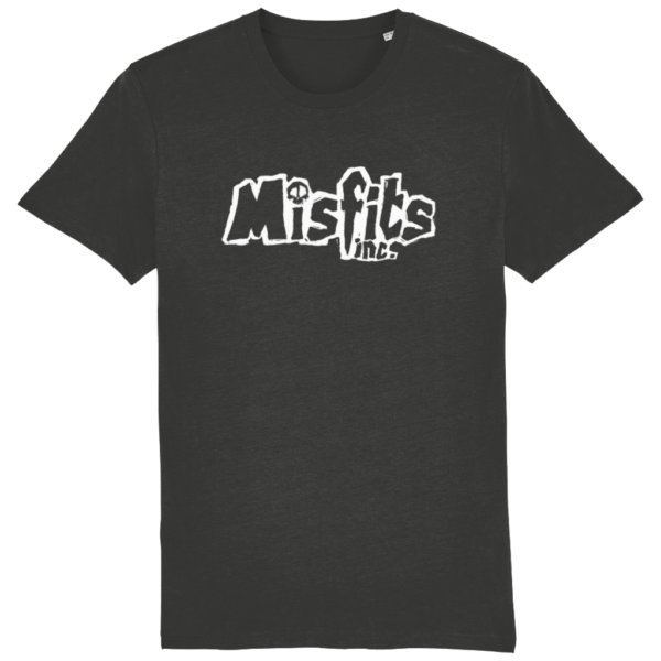 Misfits Inc White Logo On Black T-shirt Tee Misfits Alternative Designs Grunge Punks