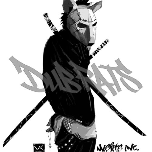 Vanity Killed Studios - Dubratz Misfits Inc Grunge Punk Rat Ninja Artwork web